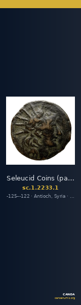 Seleucid Coins (part 2) 2233.1 — CANOA