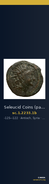 Seleucid Coins (part 2) 2233.1b — CANOA