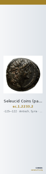 Seleucid Coins (part 2) 2233.2 — CANOA