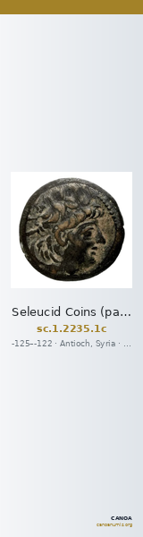 Seleucid Coins (part 2) 2235.1c — CANOA