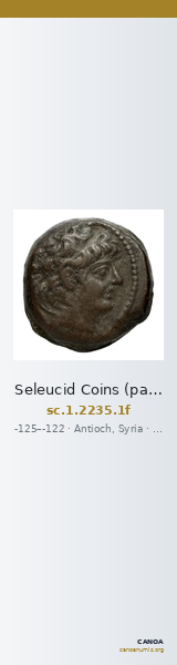 Seleucid Coins (part 2) 2235.1f — CANOA