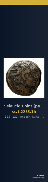 Seleucid Coins (part 2) 2235.1h — CANOA