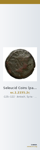 Seleucid Coins (part 2) 2235.2c — CANOA