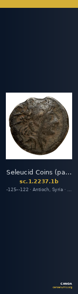 Seleucid Coins (part 2) 2237.1b — CANOA