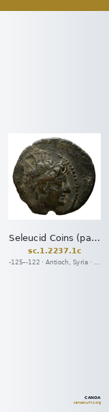 Seleucid Coins (part 2) 2237.1c — CANOA