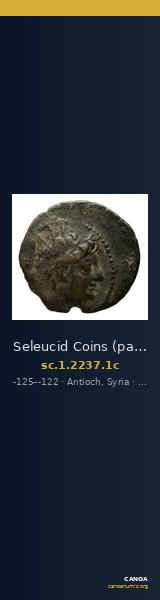 Seleucid Coins (part 2) 2237.1c — CANOA