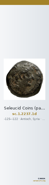 Seleucid Coins (part 2) 2237.1d — CANOA