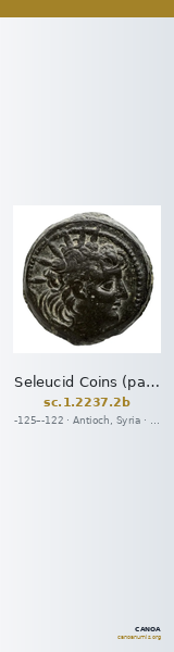 Seleucid Coins (part 2) 2237.2b — CANOA