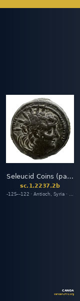 Seleucid Coins (part 2) 2237.2b — CANOA