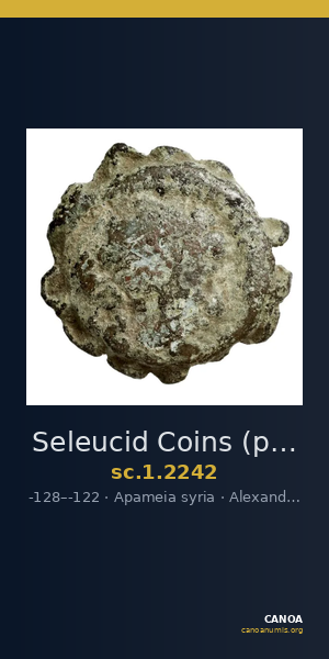 Seleucid Coins (part 2) 2242 — CANOA