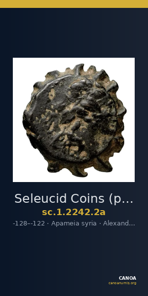 Seleucid Coins (part 2) 2242.2a — CANOA