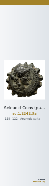 Seleucid Coins (part 2) 2242.3a — CANOA