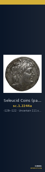 Seleucid Coins (part 2) 2244a — CANOA