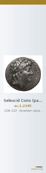 Seleucid Coins (part 2) 2245 — CANOA
