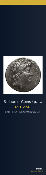 Seleucid Coins (part 2) 2245 — CANOA
