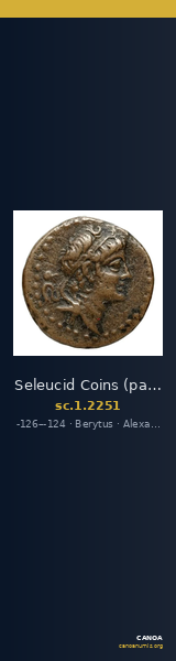 Seleucid Coins (part 2) 2251 — CANOA