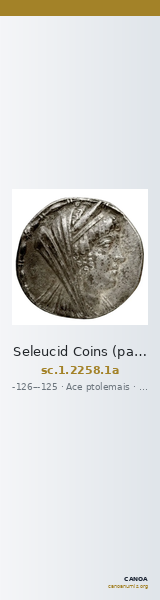 Seleucid Coins (part 2) 2258.1a — CANOA