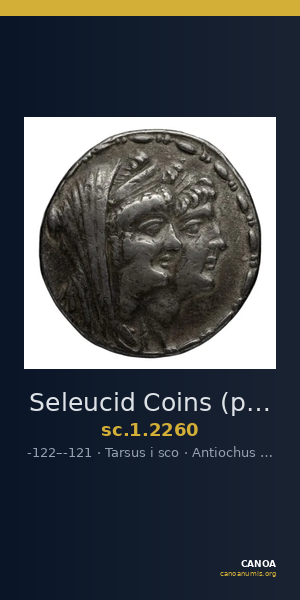 Seleucid Coins (part 2) 2260 — CANOA