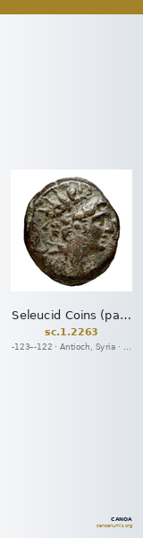 Seleucid Coins (part 2) 2263 — CANOA
