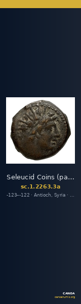 Seleucid Coins (part 2) 2263.3a — CANOA