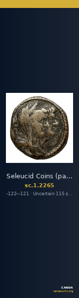 Seleucid Coins (part 2) 2265 — CANOA