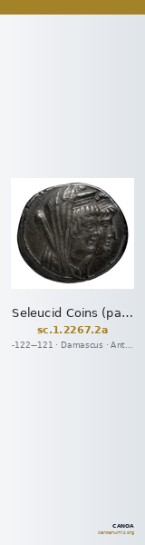 Seleucid Coins (part 2) 2267.2a — CANOA