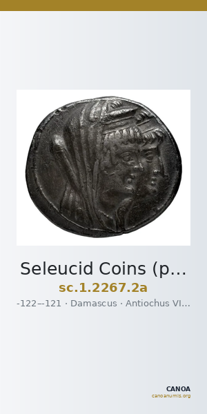 Seleucid Coins (part 2) 2267.2a — CANOA