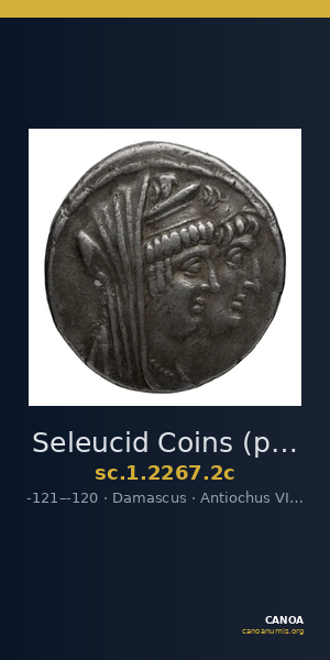 Seleucid Coins (part 2) 2267.2c — CANOA