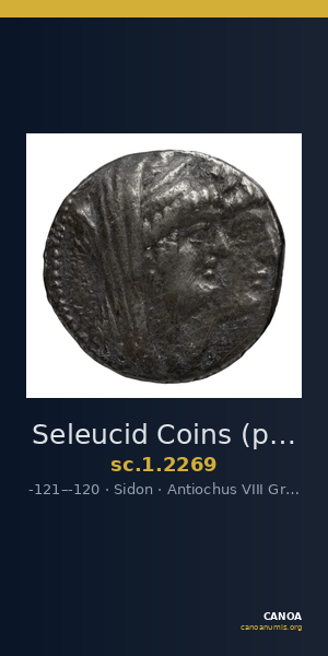 Seleucid Coins (part 2) 2269 — CANOA