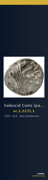 Seleucid Coins (part 2) 2271.1 — CANOA