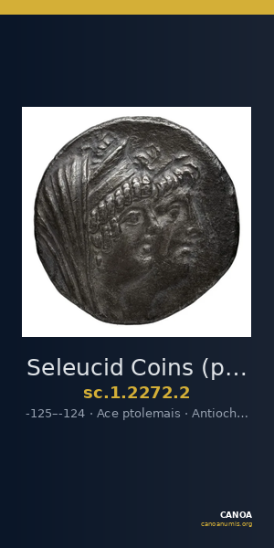 Seleucid Coins (part 2) 2272.2 — CANOA