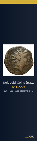Seleucid Coins (part 2) 2274 — CANOA