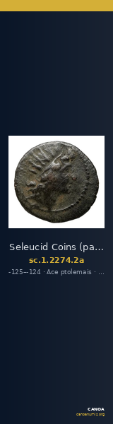 Seleucid Coins (part 2) 2274.2a — CANOA