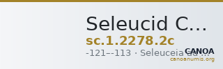 Seleucid Coins (part 2) 2278.2c — CANOA