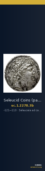 Seleucid Coins (part 2) 2278.3b — CANOA