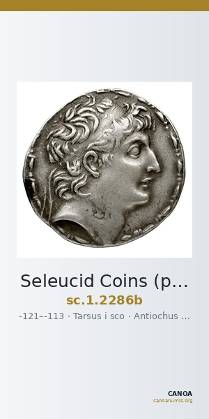 Seleucid Coins (part 2) 2286b — CANOA