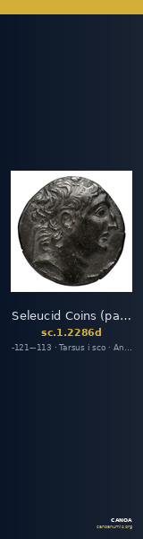 Seleucid Coins (part 2) 2286d — CANOA