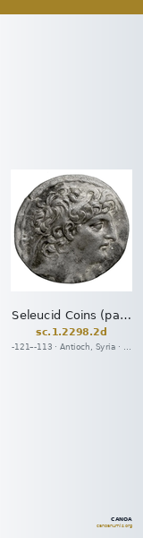 Seleucid Coins (part 2) 2298.2d — CANOA