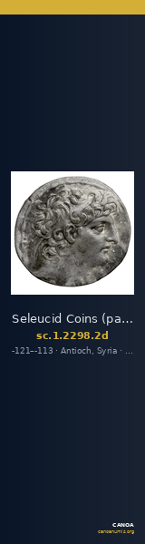 Seleucid Coins (part 2) 2298.2d — CANOA