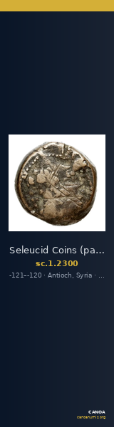 Seleucid Coins (part 2) 2300 — CANOA