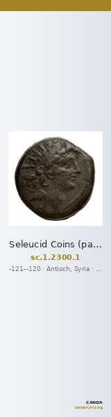 Seleucid Coins (part 2) 2300.1 — CANOA