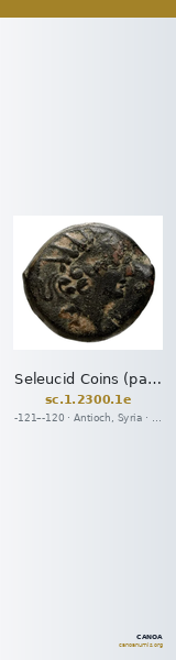 Seleucid Coins (part 2) 2300.1e — CANOA