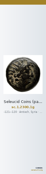 Seleucid Coins (part 2) 2300.1g — CANOA