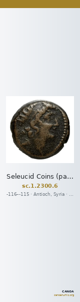 Seleucid Coins (part 2) 2300.6 — CANOA