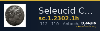 Seleucid Coins (part 2) 2302.1h — CANOA