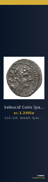 Seleucid Coins (part 2) 2305a — CANOA