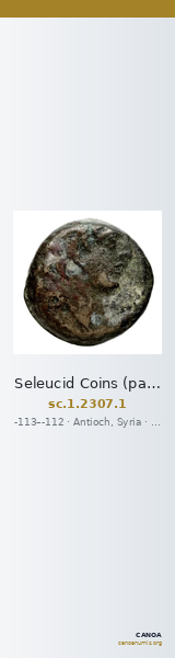 Seleucid Coins (part 2) 2307.1 — CANOA