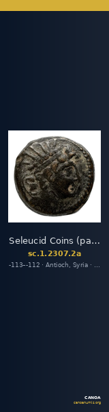 Seleucid Coins (part 2) 2307.2a — CANOA