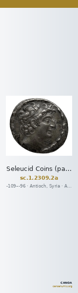 Seleucid Coins (part 2) 2309.2a — CANOA