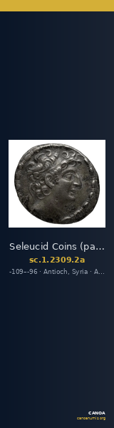 Seleucid Coins (part 2) 2309.2a — CANOA